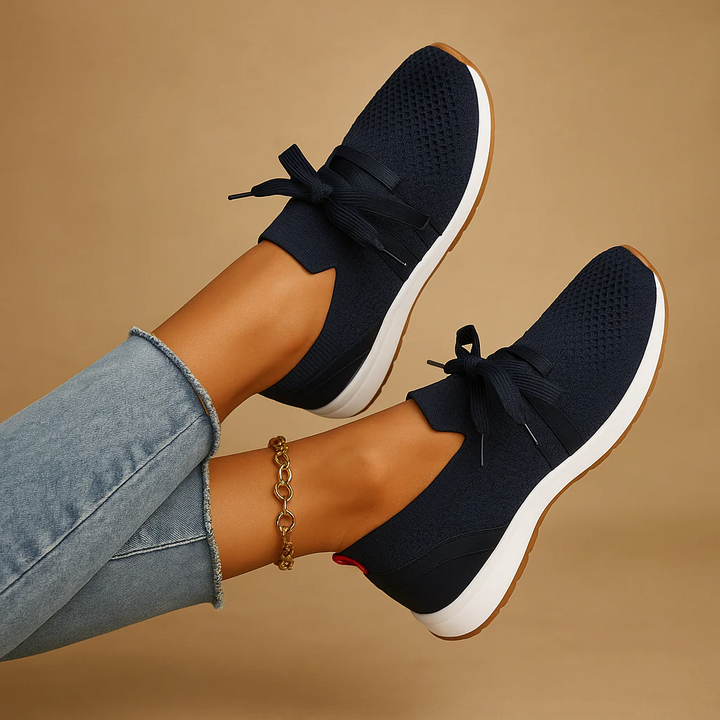 Kaminski | Casualowe sneakersy damskie ze sznurowaniem i miękką wkładką | Zofia