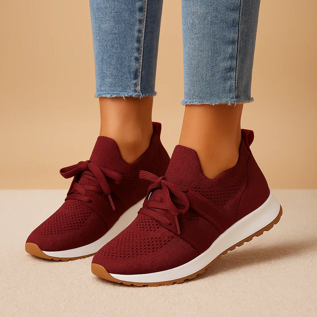 Kaminski | Casualowe sneakersy damskie ze sznurowaniem i miękką wkładką | Zofia