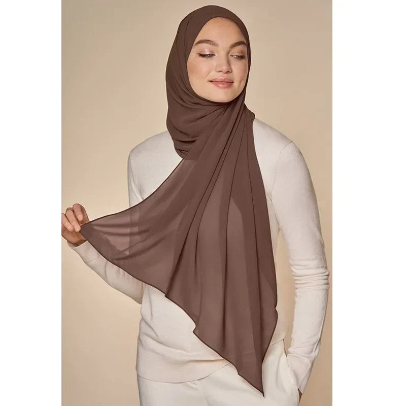 Chiffon Hijab Szalik – Leilani