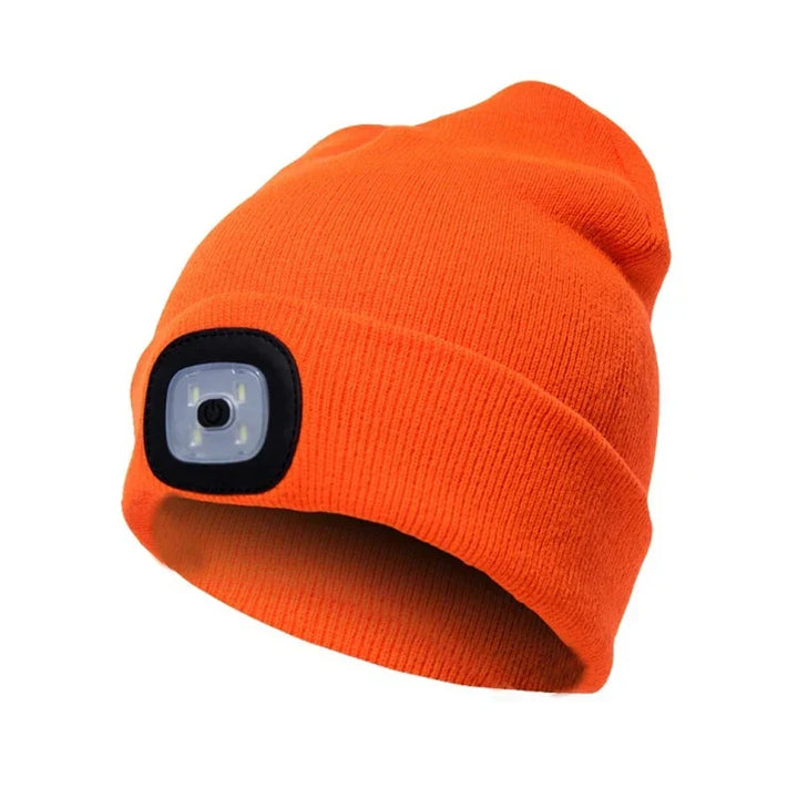 Ciepła czapka LED Beanie z Oświetleniem - Robin