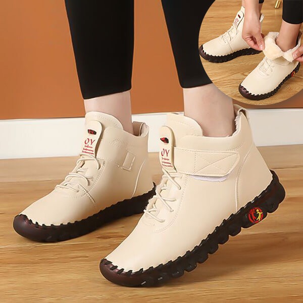 Ciepłe wysokie buty damskie – Nova