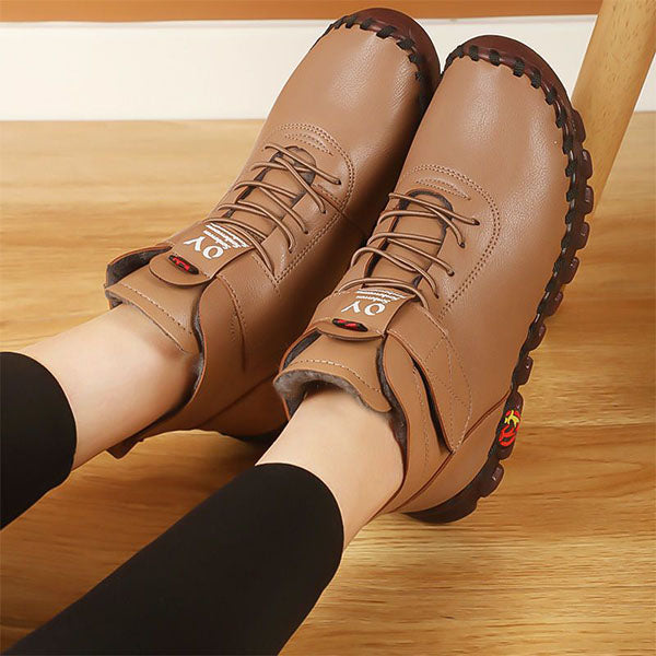Ciepłe wysokie buty damskie – Nova