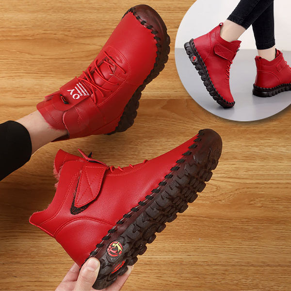 Ciepłe wysokie buty damskie – Nova