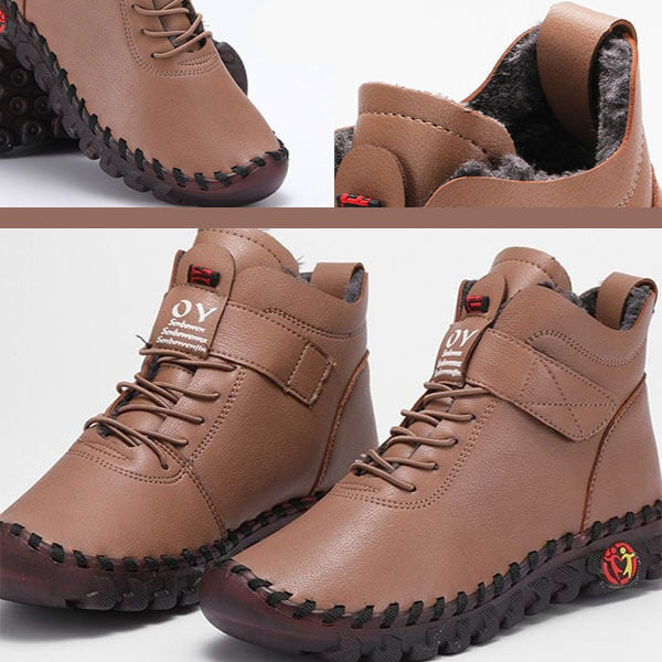 Ciepłe wysokie buty damskie – Nova