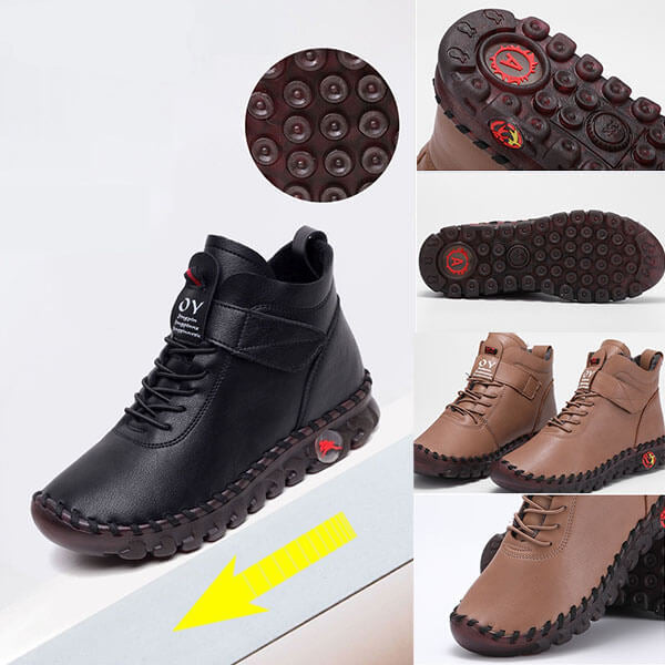Ciepłe wysokie buty damskie – Nova