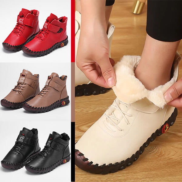 Ciepłe wysokie buty damskie – Nova