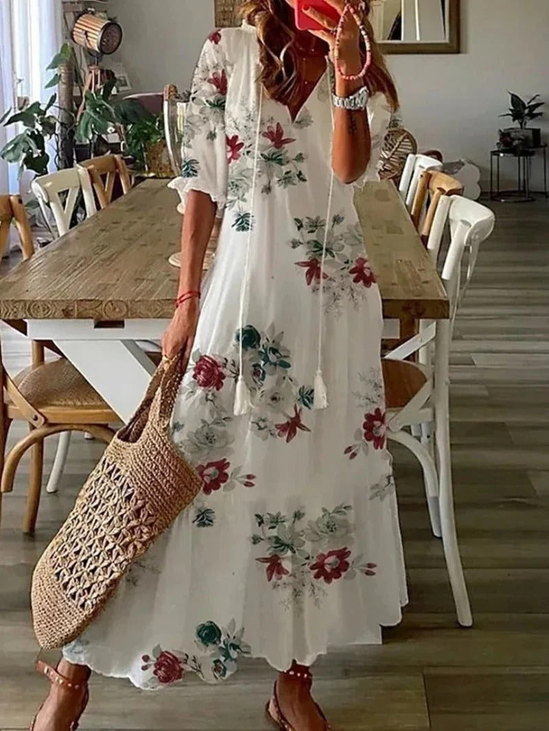 Długa sukienka Boho - Luna