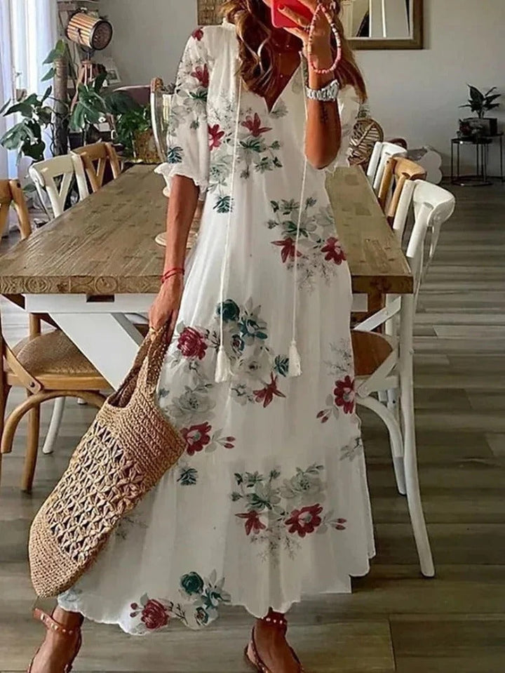 Długa sukienka Boho - Luna