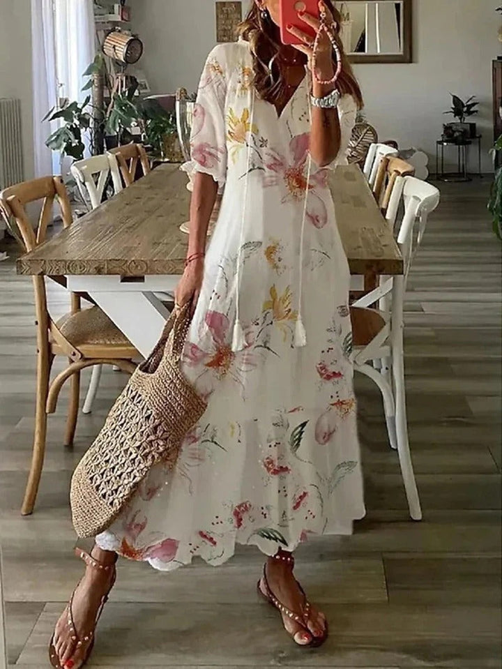 Długa sukienka Boho - Luna