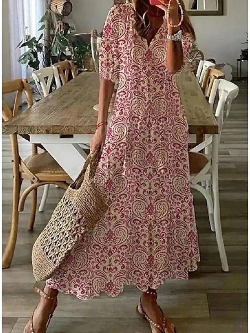 Długa sukienka Boho - Luna
