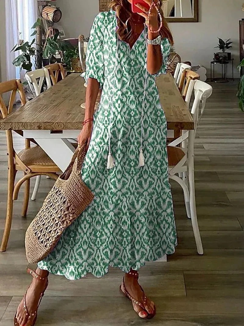 Długa sukienka Boho - Luna