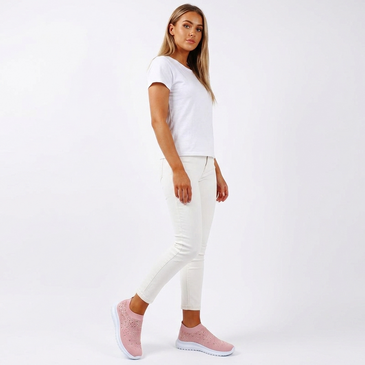 Kaminski | Damskie Sneakersy Ortopedyczne Wsuwane - Komfort na Każdy Dzień
