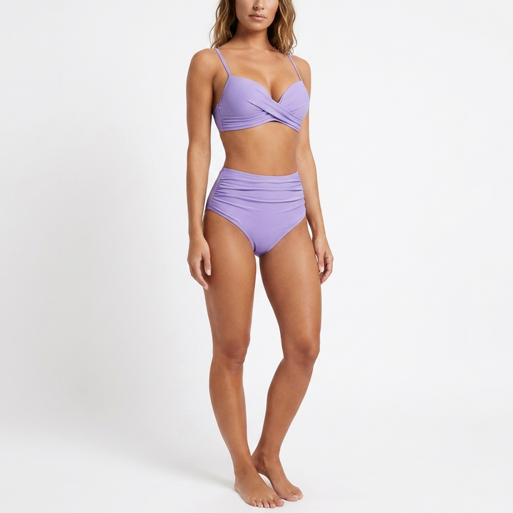 Kaminski | Wyszczuplające Bikini z Wysokim Stanem i Efektem Push Up Retro
