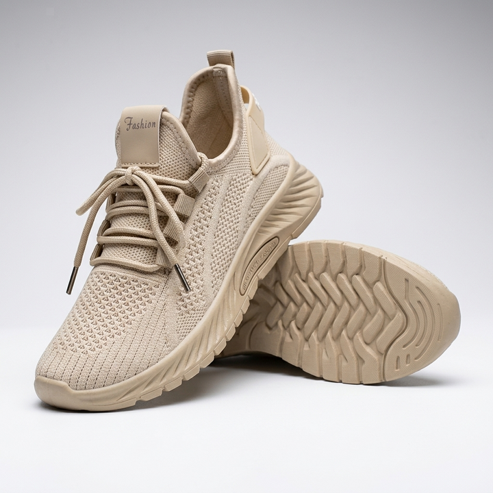 Kaminski | Damskie Oddychające Sneakersy z Dzianiny