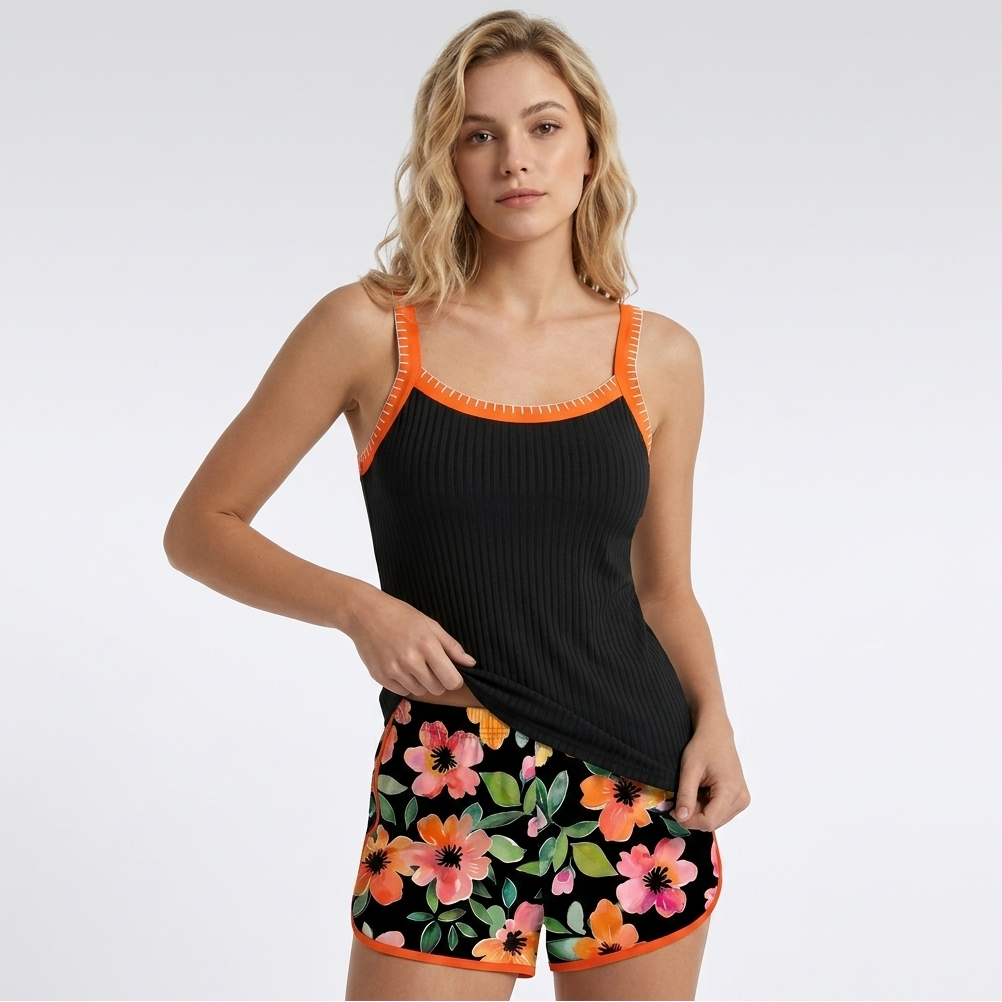Kaminski | Elegancki Dwuczęściowy Tankini Damski z Szortami