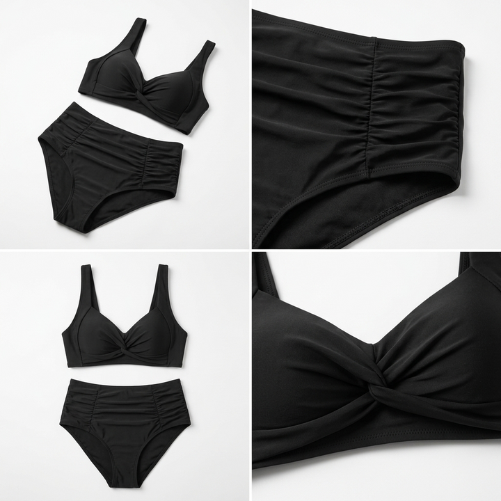 Kaminski | Damskie Bikini z Wysokim Stanem Modelujące