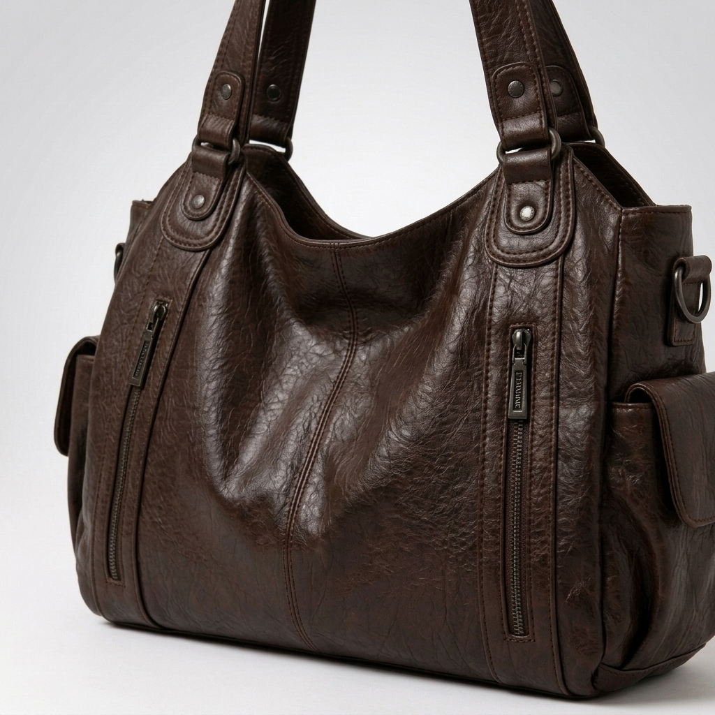 Kaminski | Pojemna Torba Damska na Ramię i Crossbody