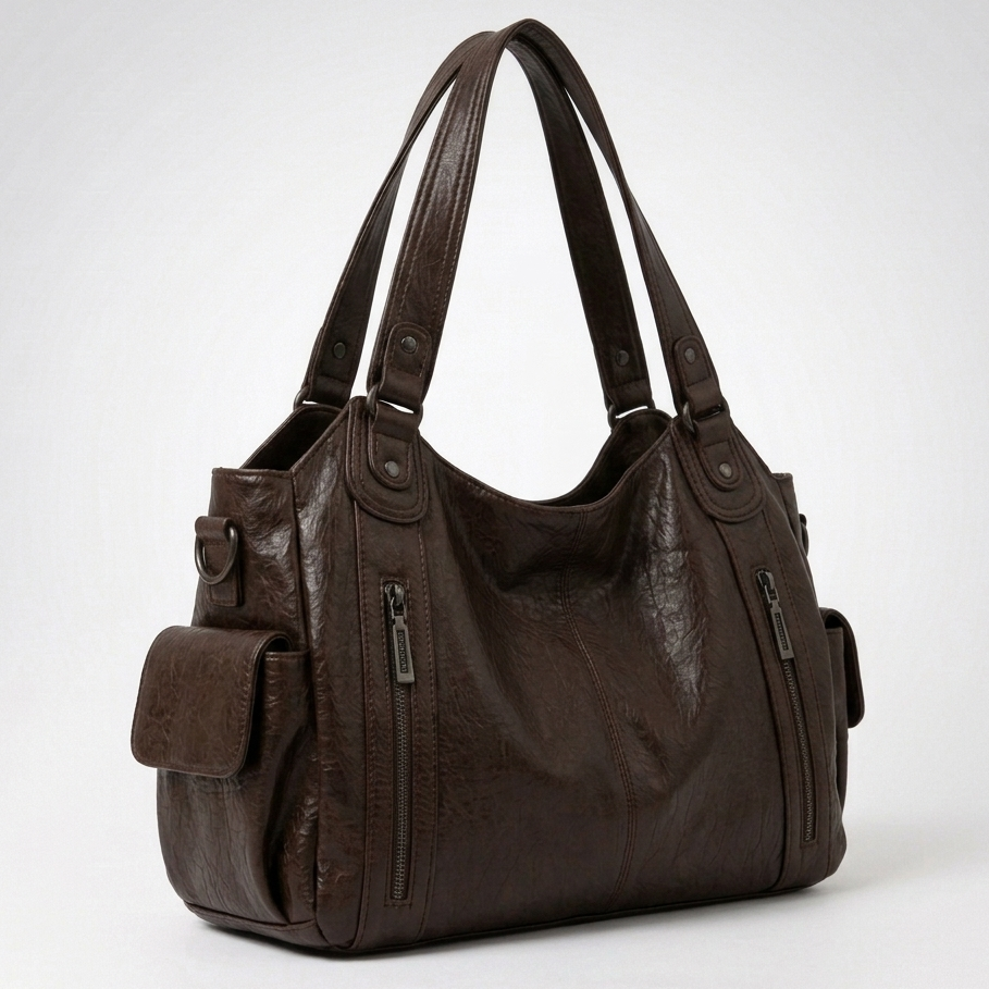 Kaminski | Pojemna Torba Damska na Ramię i Crossbody