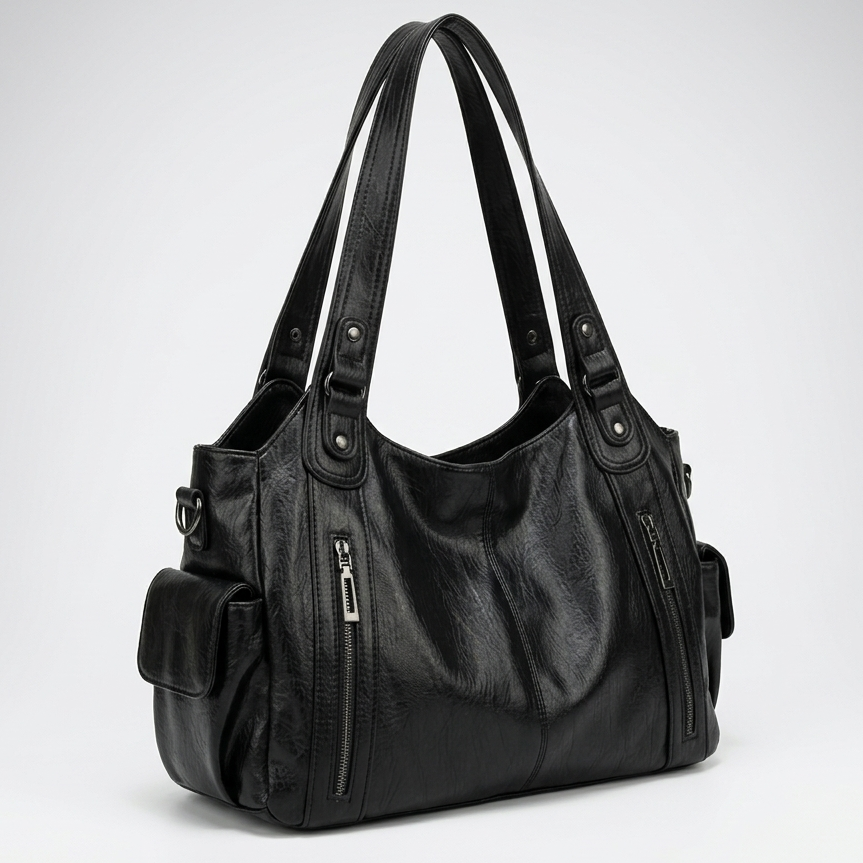 Kaminski | Pojemna Torba Damska na Ramię i Crossbody