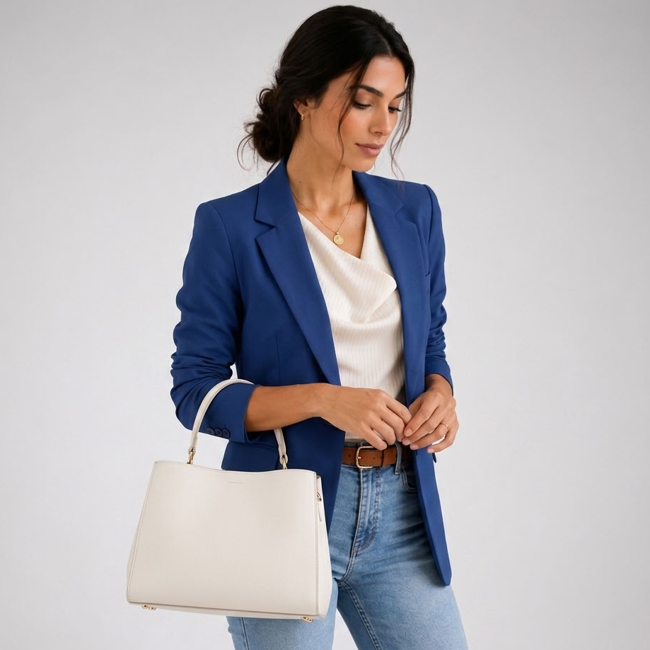 Kaminski | Elegancka Taliowana Marynarka z Jednym Guzikiem