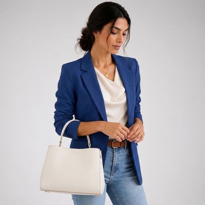 Kaminski | Elegancka Taliowana Marynarka z Jednym Guzikiem
