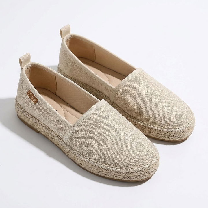 Kaminski | Lekkie Espadryle Slip-On z Subtelnym Połyskiem
