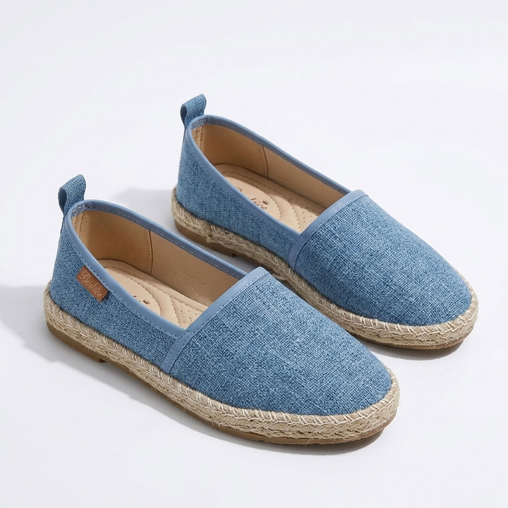 Kaminski | Lekkie Espadryle Slip-On z Subtelnym Połyskiem