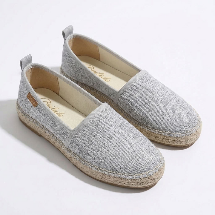 Kaminski | Lekkie Espadryle Slip-On z Subtelnym Połyskiem