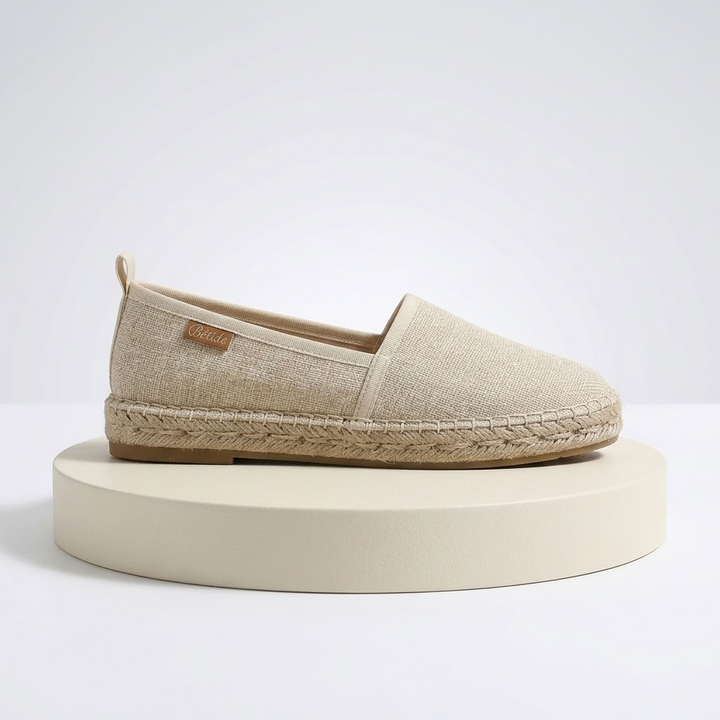Kaminski | Lekkie Espadryle Slip-On z Subtelnym Połyskiem