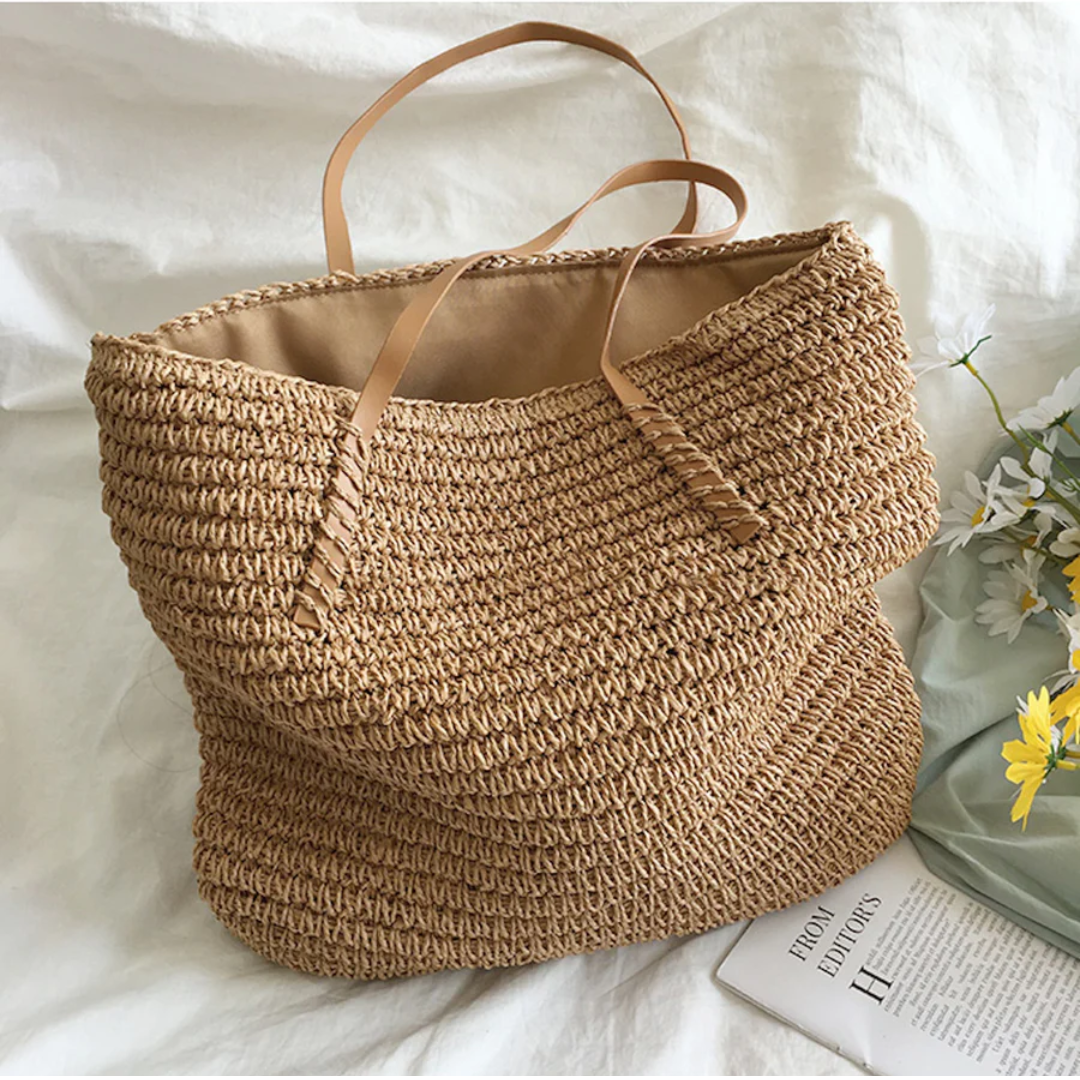 Duża torba na ramię z mocnym paskiem - TerraWoven