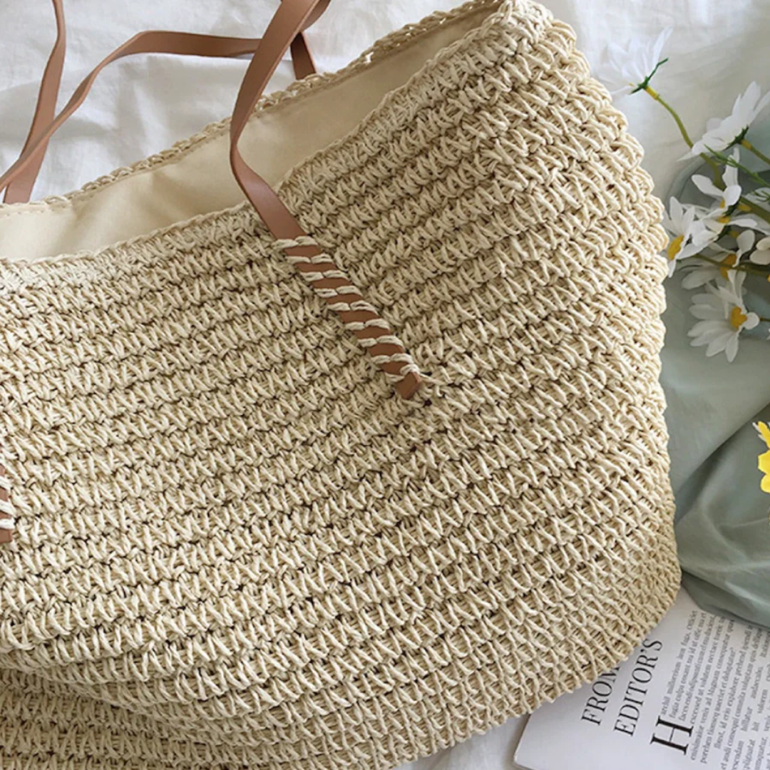 Duża torba na ramię z mocnym paskiem - TerraWoven