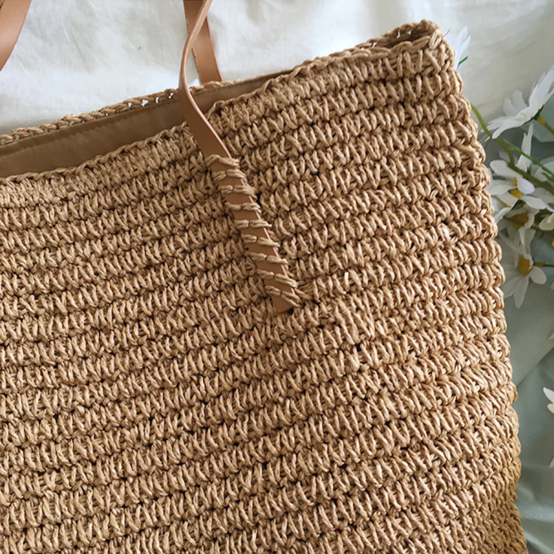 Duża torba na ramię z mocnym paskiem - TerraWoven