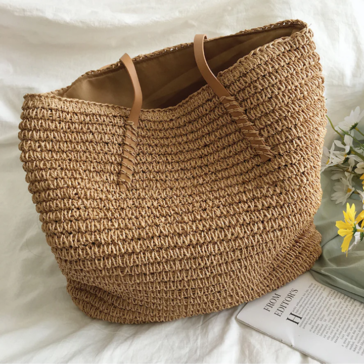 Duża torba na ramię z mocnym paskiem - TerraWoven