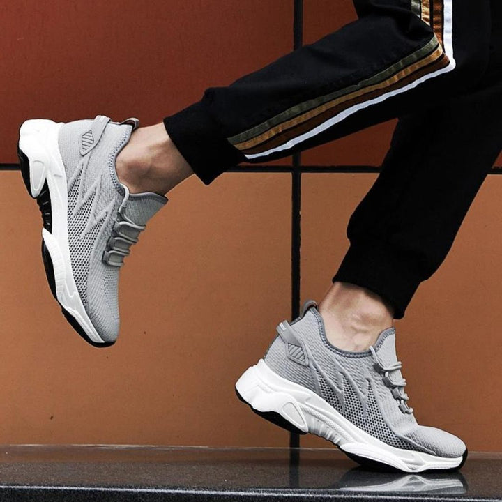 Dyskret zwiększające męskie sneakersy z stylem – MaxLift Boost
