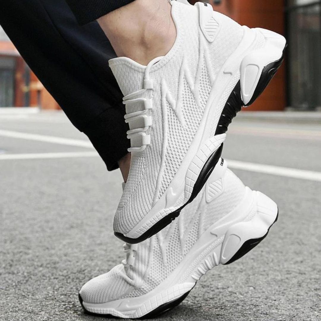 Dyskret zwiększające męskie sneakersy z stylem – MaxLift Boost