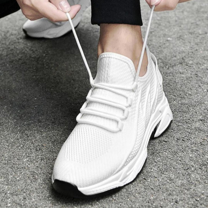 Dyskret zwiększające męskie sneakersy z stylem – MaxLift Boost