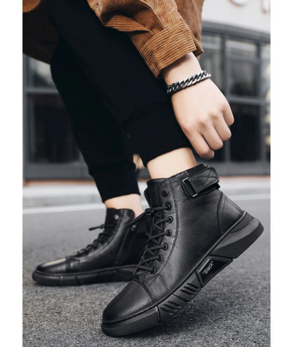 Stylowe Skórzane Buty Męskie – Rafael