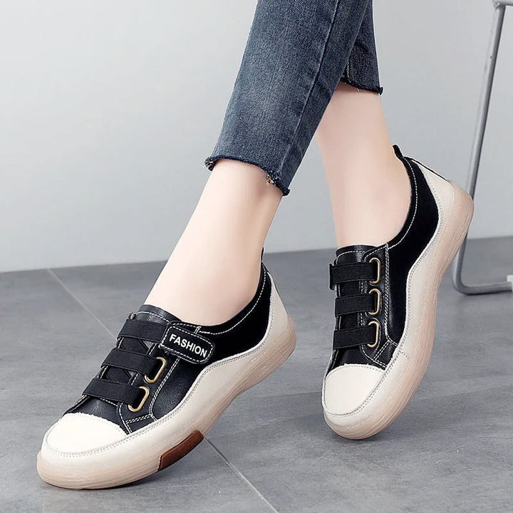 Eleganckie sneakersy ze skóry naturalnej dla kobiet – Beatrice