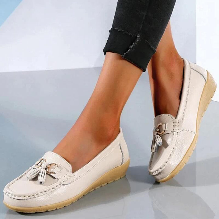Ergonomiczne Skórzane Sandały - ElegaWalk