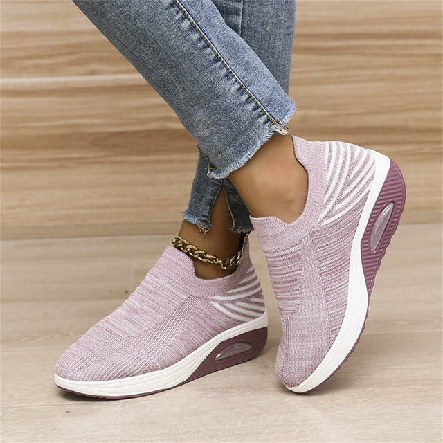 Ergonomiczne sneakersy z siateczki z systemem wentylacji dla kobiet – Alina