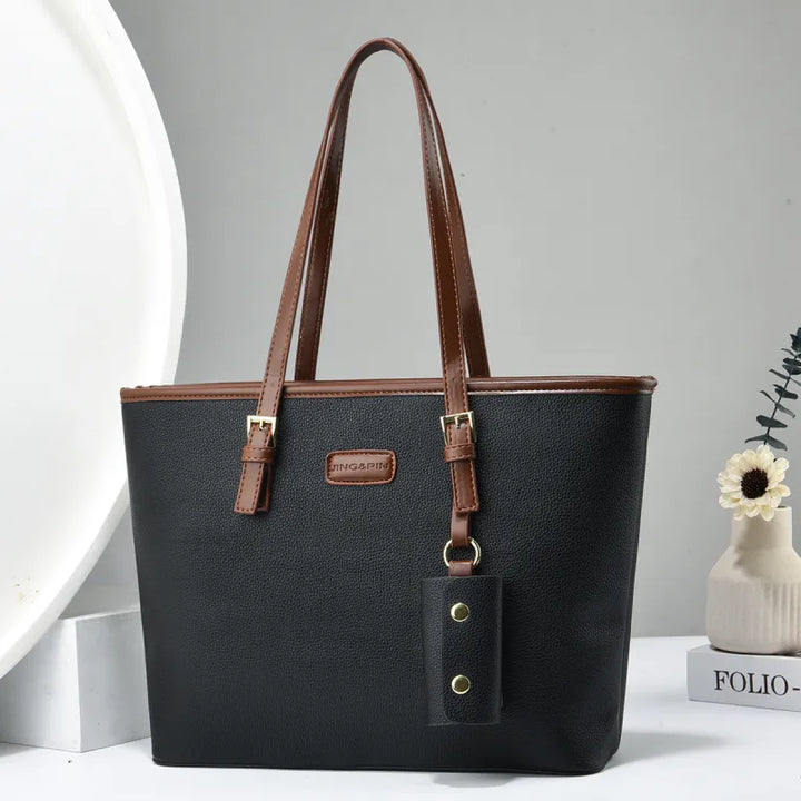 Kaminski | Damska torba shopper z długimi uchwytami