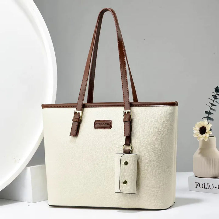 Kaminski | Damska torba shopper z długimi uchwytami