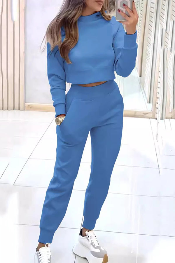 Agnieszka | Damski zestaw dwuczęściowy o elegancko-casualowym kroju