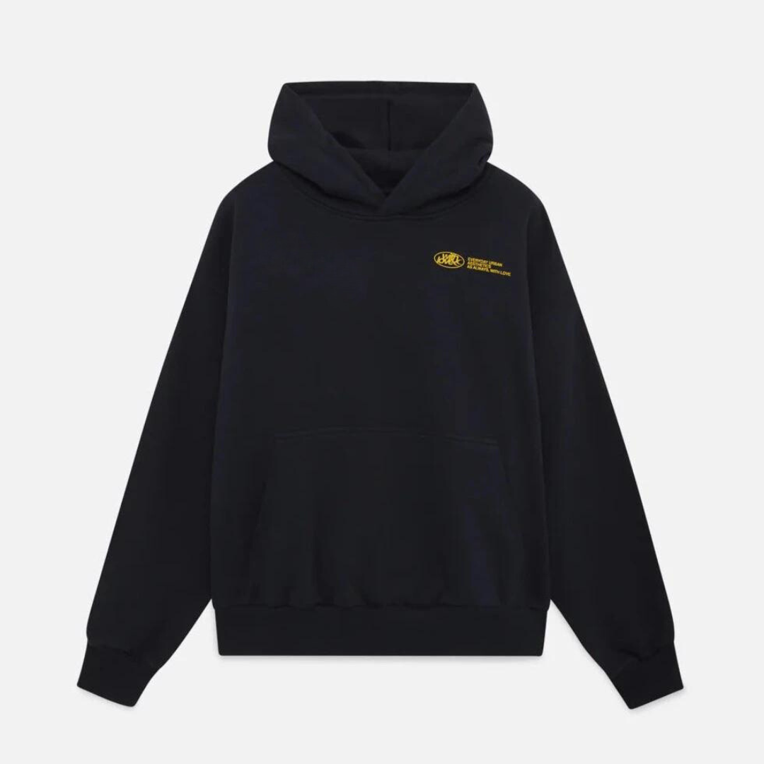 Kaminski | Bluza damska oversize z nadrukiem "Withlove” z kapturem