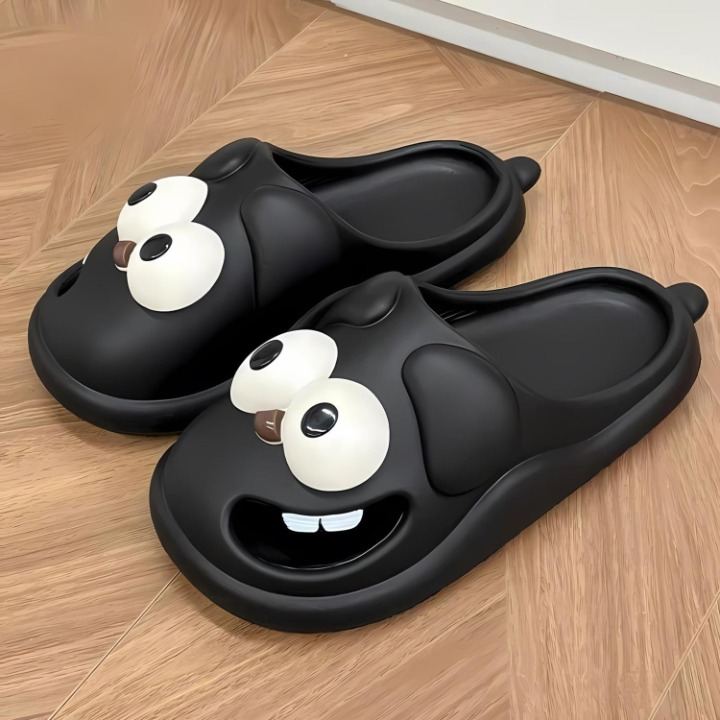 Kapciuchy z kreskówkami z komfortem i charakterem - PawJoy Cozy Pup pantofle