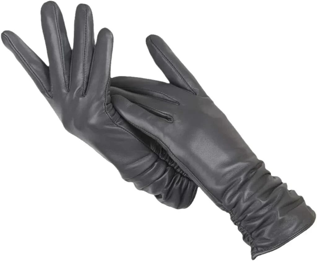 Klasyczne Skórzane Rękawiczki Damskie - LuxLeather
