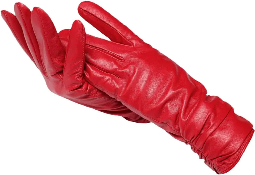 Klasyczne Skórzane Rękawiczki Damskie - LuxLeather