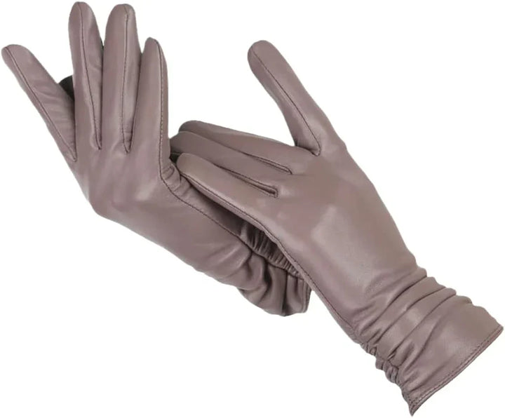 Klasyczne Skórzane Rękawiczki Damskie - LuxLeather