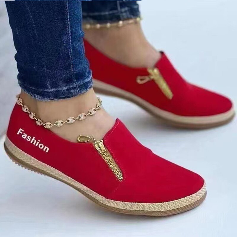 Komfortowe slip-on sneakers dla kobiet – Lina