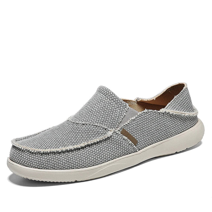 Lekkie płócienne klapki dla mężczyzn | Oddychające letnie espadryle - Niko
